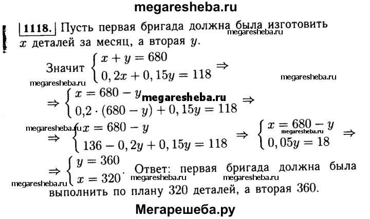 Две бригады должны были по плану изготовить за месяц 680 деталей