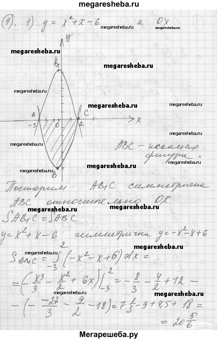 Проверь себя, глава - 10 гдз по алгебре 10‐11 класс Алимов, Колягин Базовый  и углубленный уровень