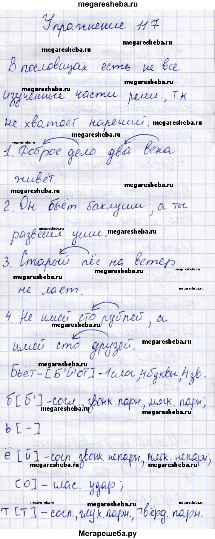 Часть 1 - стр. 70 гдз по русскому языку 4 класс Канакина, Горецкий