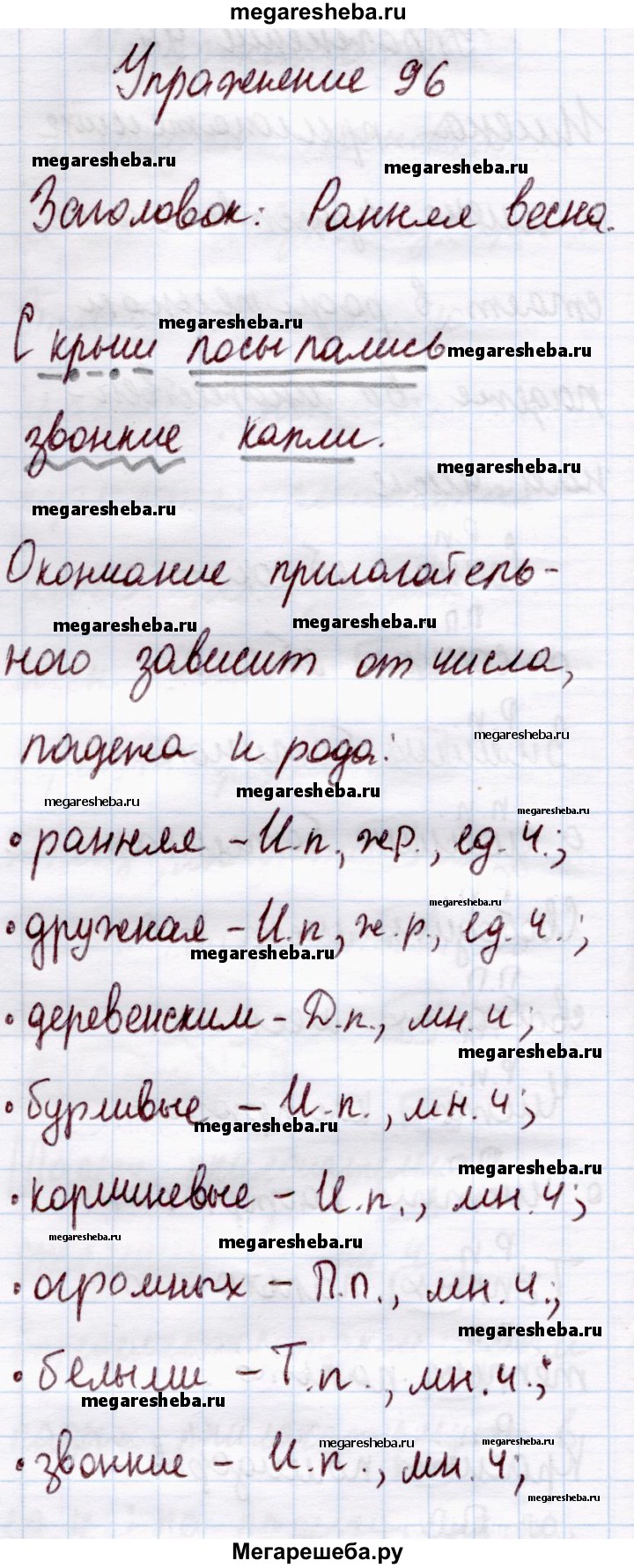 Часть 2 - стр. 45 гдз по русскому языку 4 класс Канакина, Горецкий