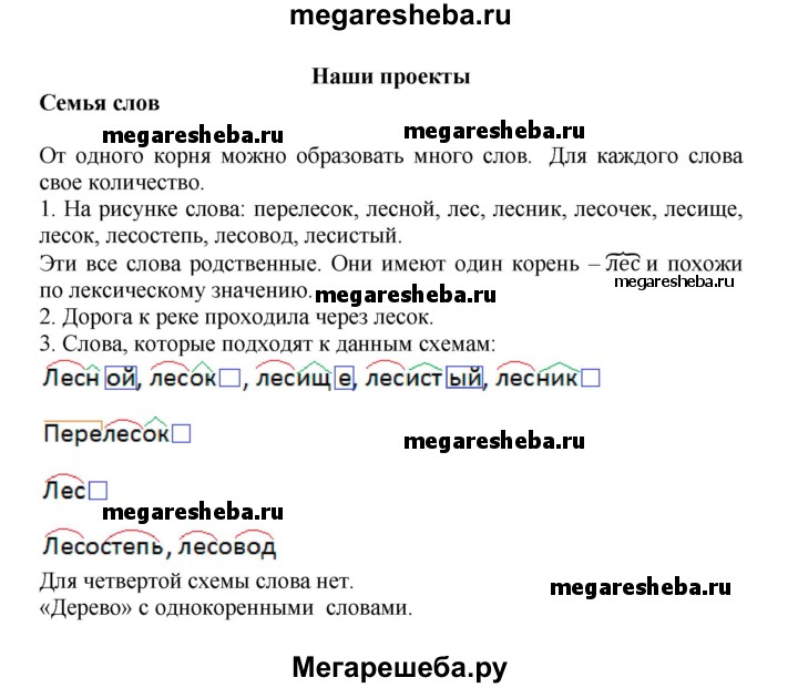 Часть 1 - стр. 101 гдз по русскому языку 3 класс Канакина, Горецкий