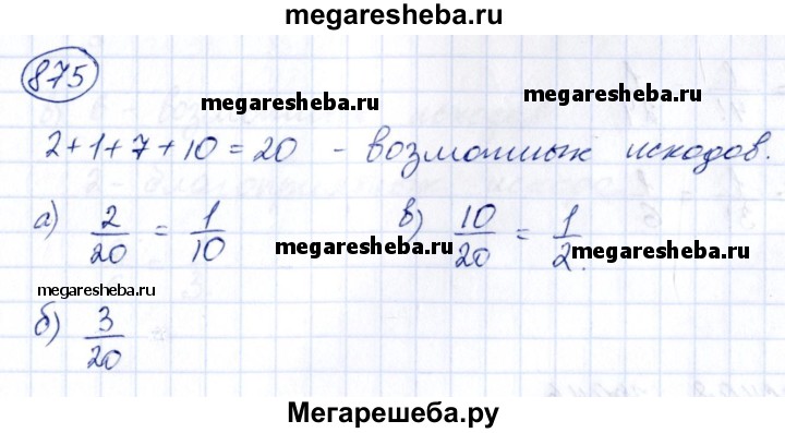 Алгебра 8 класс номер 875