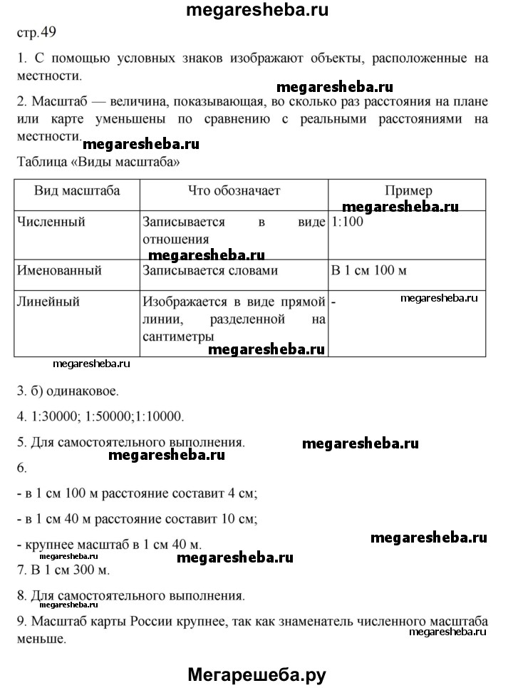 Гдз география 5 класс таблица Гдз география 5 класс таблица